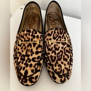 Cheetah loafers